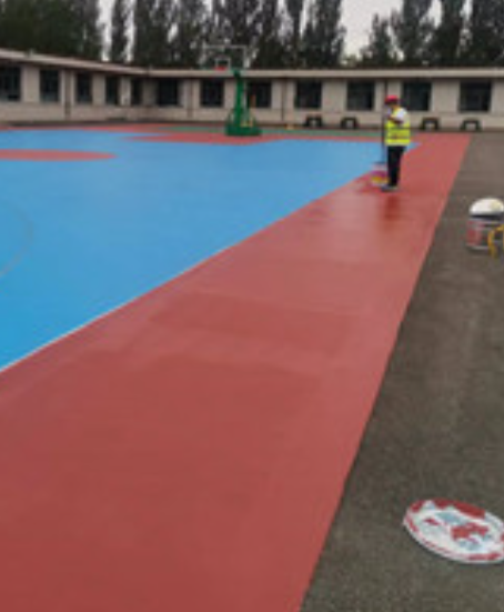 芷江旧篮球场地面改造翻新整改   